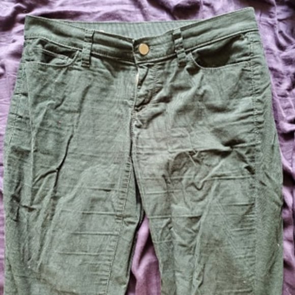Green Corduroy Pants - Picture 1 of 2